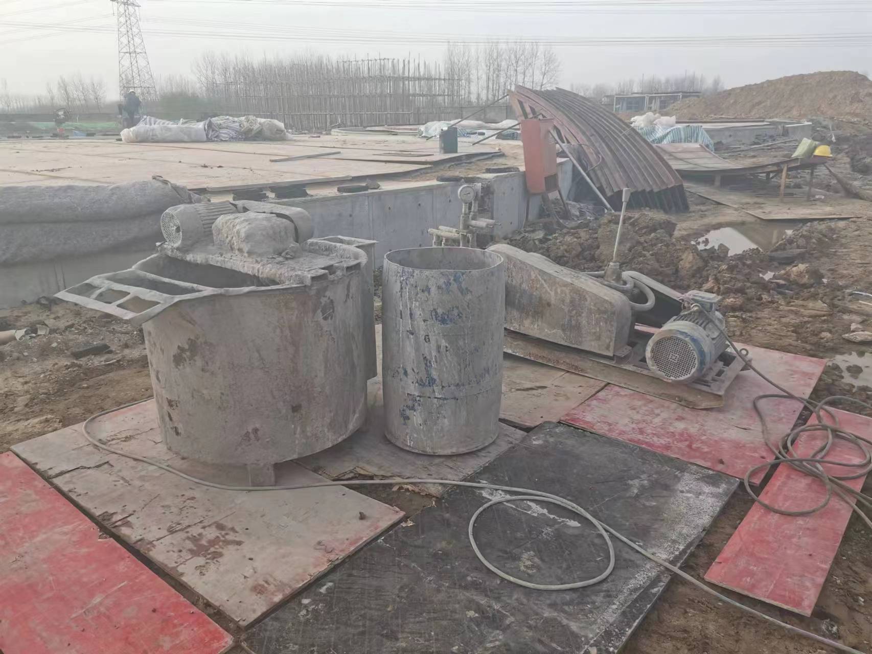 平桥设备基础注浆