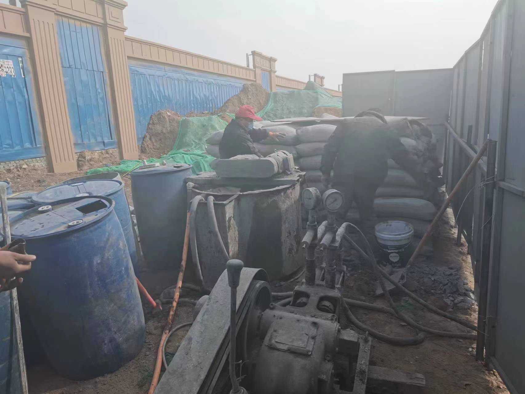 平桥房屋下沉注浆